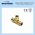 Copper Quick NPT Pipe Coupler Pneumatic Brass Swicel Male Run Tee DOT Push-in Fittings